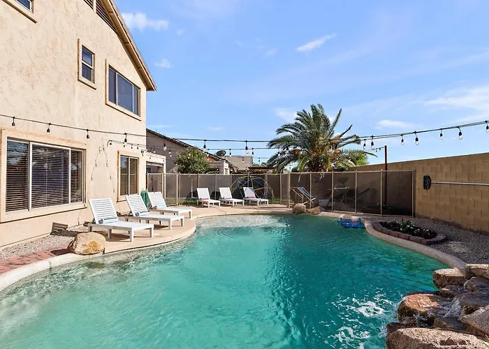 Villa Serenity Splash Upscale Pool Game Lounge Casa Grande